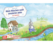 Klein Häschen wollt spazieren gehen Kamishibai Bildkartenset 1
