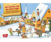 Das Eselchen und der kleine Engel Kamishibai Bildkartenset 1