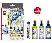 Marabu Fashion Spray Set Cool Denim 7