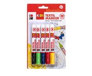 Marabu KiDS Textilmarker 5er Set 3