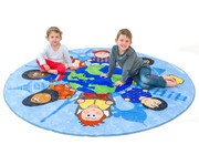 Betzold Kinder der Welt Teppich mit Spielwürfel 3