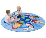 Betzold Kinder der Welt Teppich mit Spielwürfel 4