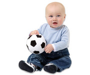 Baby Fußball 12 cm 2