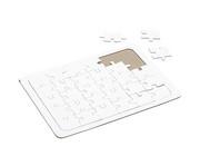 10 Puzzle mit Rahmen blanko 3