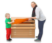 Papierschrank Basic mit Sockel 6