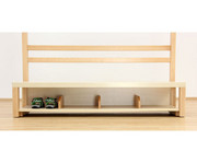 Garderobenschrank für 4 Kinder mit 4 Boxen 2