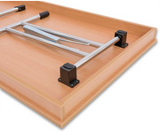Klapptisch 180 x 80 cm T Fuß Gestell 4