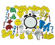 Betzold Magnetische Emoticons und Diskussionssymbole 1