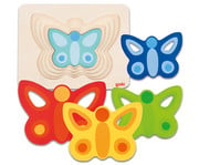 goki Lagenpuzzle Schmetterling ll 1