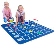 Spielteppich Formen sortieren 2