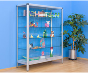 Standvitrine mit Sicherheitsglas (B: 150 cm) 1