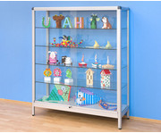 Standvitrine mit Sicherheitsglas (B: 150 cm) 2