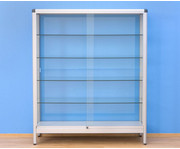 Standvitrine mit Sicherheitsglas (B: 150 cm) 4