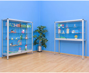 Standvitrine mit Sicherheitsglas (B: 150 cm) 6