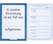 Achtung Ansteckungsgefahr! 16 Aushänge in DIN A3 5
