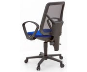 FLEXness Bürostuhl Ergonomic mit Armlehne mit Designrückenlehne 6