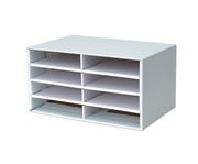 Schreibtisch Organizer aus Karton 8 Fächer 6