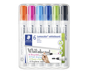 STAEDTLER Lumocolor® Tafelschreiber im Etui abwischbar 6