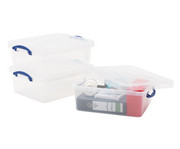 Really Useful Aufbewahrungsbox 3er Set ineinander stapelbar 7