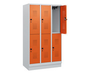 Schließfachschrank MIDI/MAXI mit kleinen Türen 3