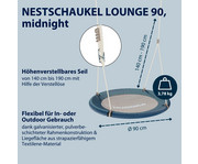 HUDORA Nestschaukel Lounge 3