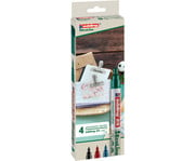 edding EcoLine Permanentmarker 4er Set 7