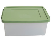 Betzold Aufbewahrungsbox 16 x 39 5 x 27 5 cm weiß transparent Naturfarben 4