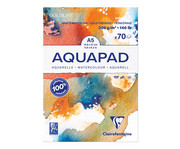 Clairefontaine Aquarellblock naturweiß 300 g/m² 4