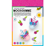 folia Selbstklebendes Glitzer Moosgummi 5 Bogen 2