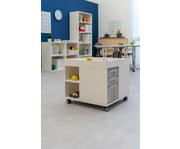 Betzold Materialwagen mit Aufkantung quadratisch 2