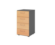 Betzold Advanced Schubladen Schrank schmal 2 OH 4 Schübe 5