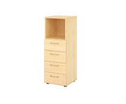Betzold Advanced Kombischrank schmal 3 OH 4 Schübe 7