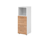Betzold Advanced Kombischrank schmal 3 OH 4 Schübe 5