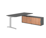 Betzold Schreibtisch VXB mit Sideboard höhenverstellbar 4