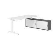 Betzold Schreibtisch VXB mit Sideboard höhenverstellbar 6