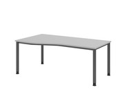 Betzold Eckschreibtisch Eco höhenverstellbar 180 x 80 cm 6