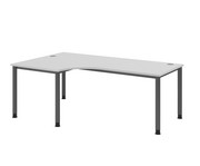 Eckschreibtisch Eco höhenverstellbar 200 x 120 cm 6