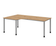 Eckschreibtisch Eco höhenverstellbar 200 x 120 cm 3