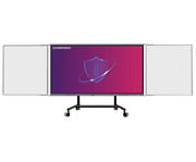 Clevertouch® Pro Series 3 mit mobiler elektr Höhenverstellung und Tafelflügel 6
