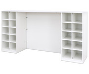 Flexeo® Bettzeugschrank für Liegen 20 Fächer H x B: 143 9 x 288 2 cm 2