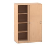 Flexeo® Schiebetürenschrank 8 Fächer Mittelwand Breite 94 4 cm 1