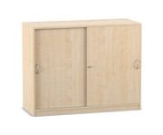 Flexeo® Schiebetürenschrank 6 Fächer Mittelwand Breite 126 4 cm 2
