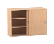 Flexeo® Aufsatzschrank 6 Fächer Schiebetüren Breite 126 4 cm 1