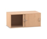 Flexeo® Aufsatzschrank 2 Fächer Schiebetüren Breite 94 4 cm 1