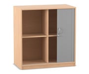 Flexeo® Rollladenschrank 4 Fächer Mittelwand Breite 94 4 cm 1