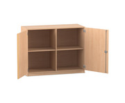 Flexeo® Unterschrank 4 Fächer Breite 126 4 cm 1