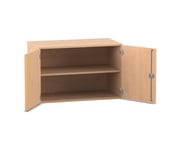 Flexeo® Aufsatzschrank 2 Fächer 2 Türen Breite 94 4 cm 1