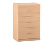 Flexeo® Schrank 3 große Schubladen Breite 64 1 cm 1