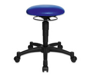 FLEXness Hocker balance mit Teppichbodenrollen 7