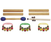 Betzold Rhythmik Tasche mit 26 Einzelinstrumenten 2